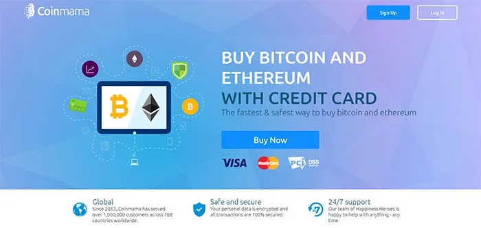 Coinmama - Buy Bitcoin with Credit Card