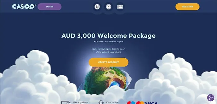 Casoo Online Casino Australia