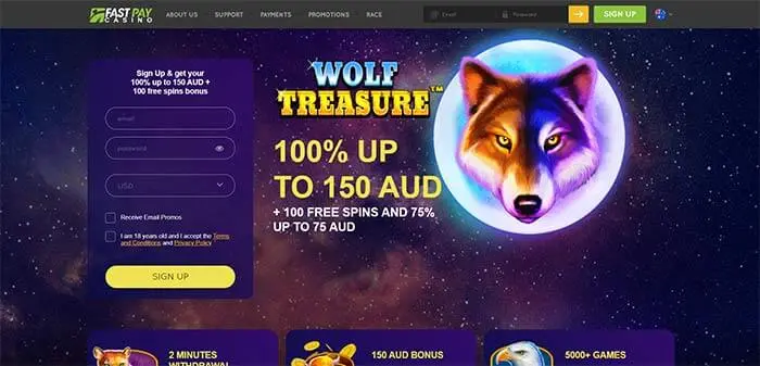 Fast Pay AUD Online Casino