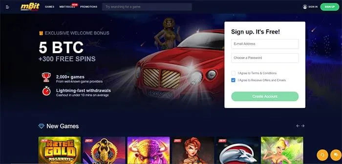 Mbit Online Casino AUD